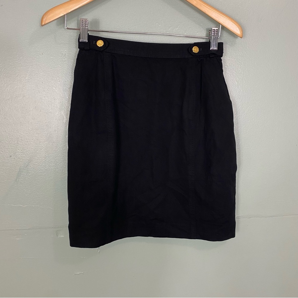 Burberry Vintage Skirt Mini Pencil Size 10